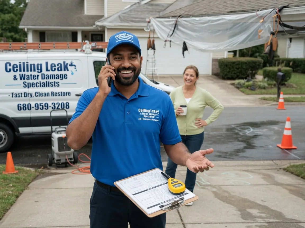 Ceiling Leak Cleanup Whitingham, VT FAQs